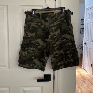 Banana Republic camo cargos